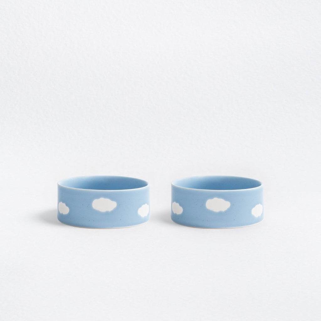 Cloud Pet Bowl 14cm 2 Pieces Set