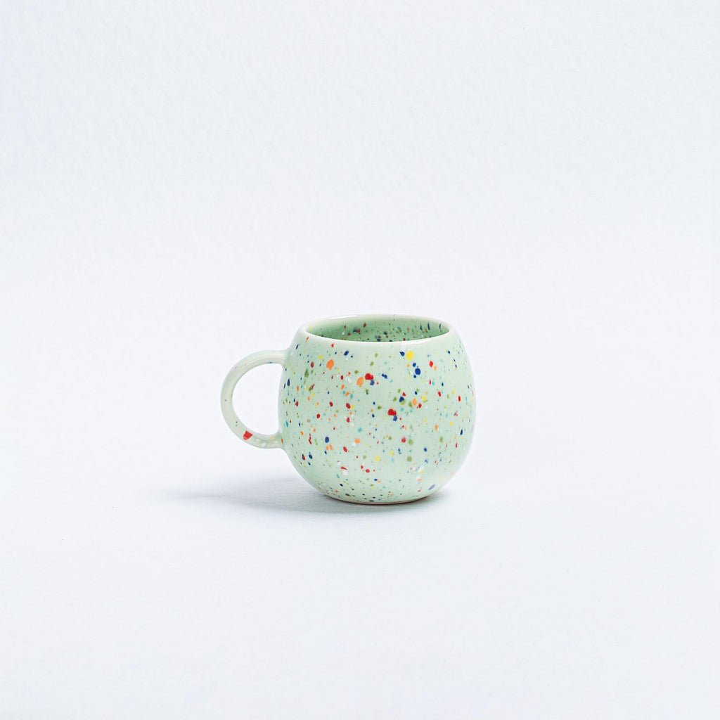 New Party Ball Mug 250ml Green - Egg Back Home