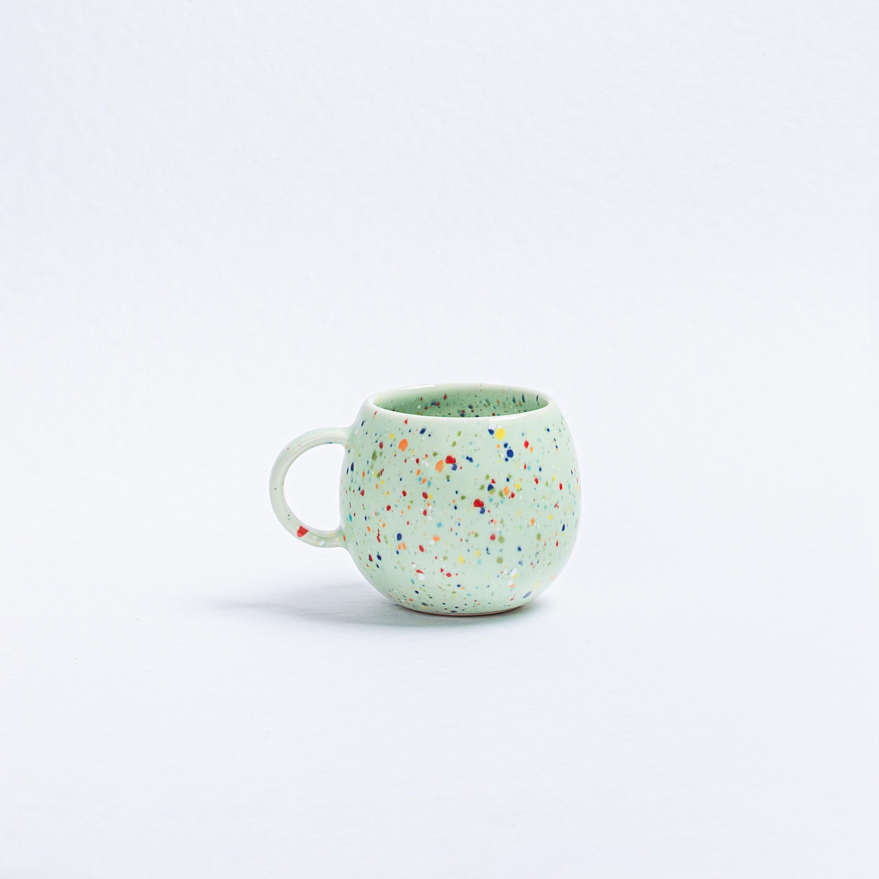 New Party Ball Mug 250ml Green - Egg Back Home