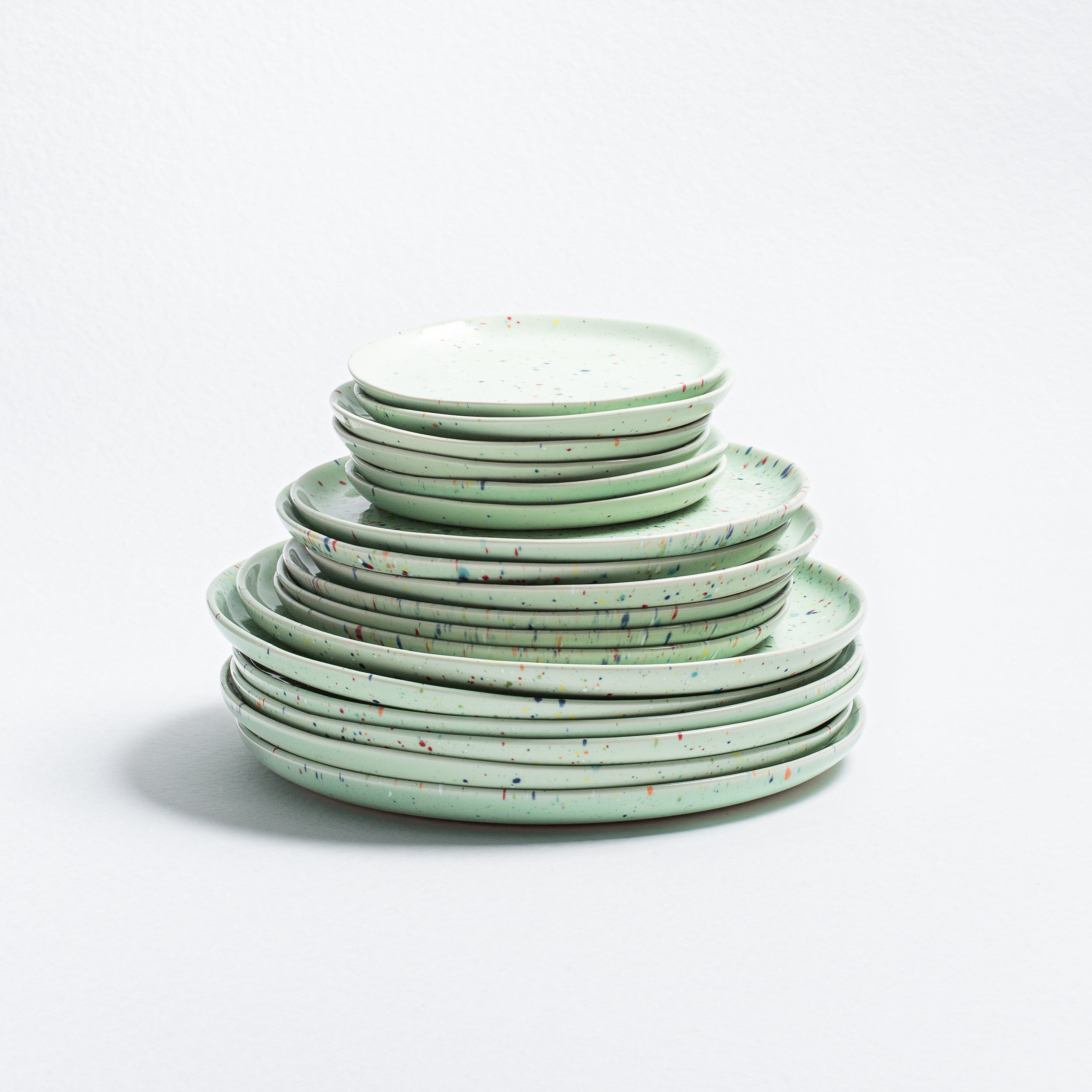 New Party Set 24 Pieces Green