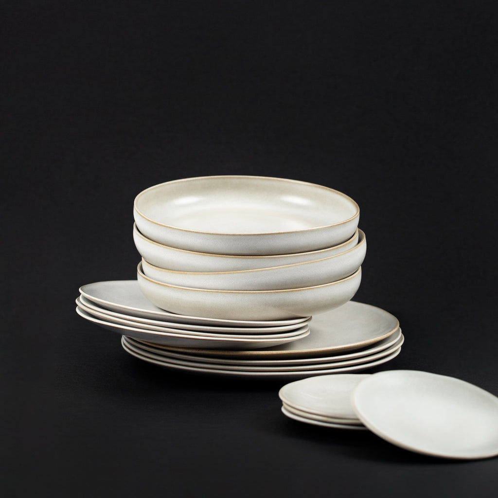Terra Porcelanic Stoneware 16 Pieces Set - Egg Back Home