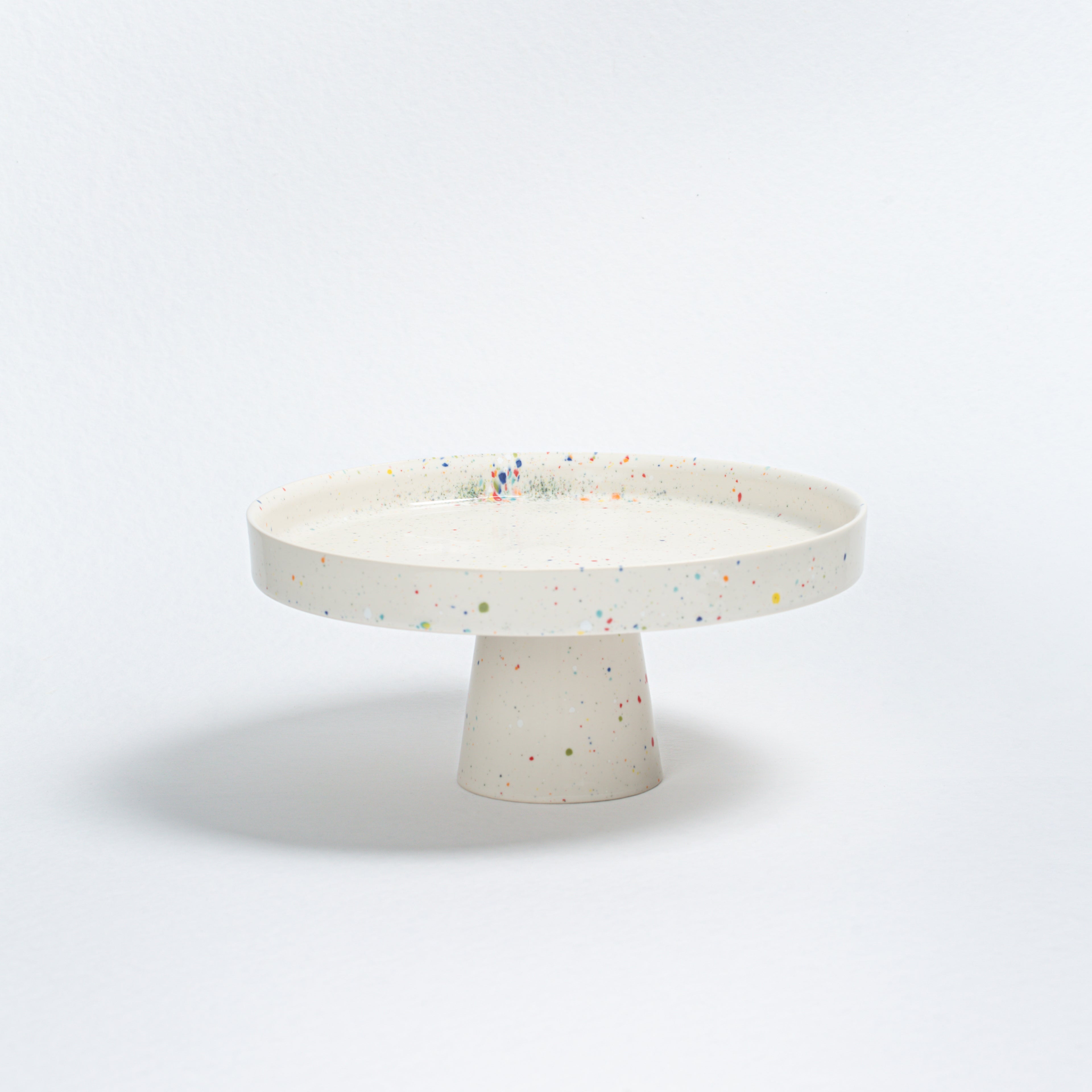 New Party Cake Stand 28cm White