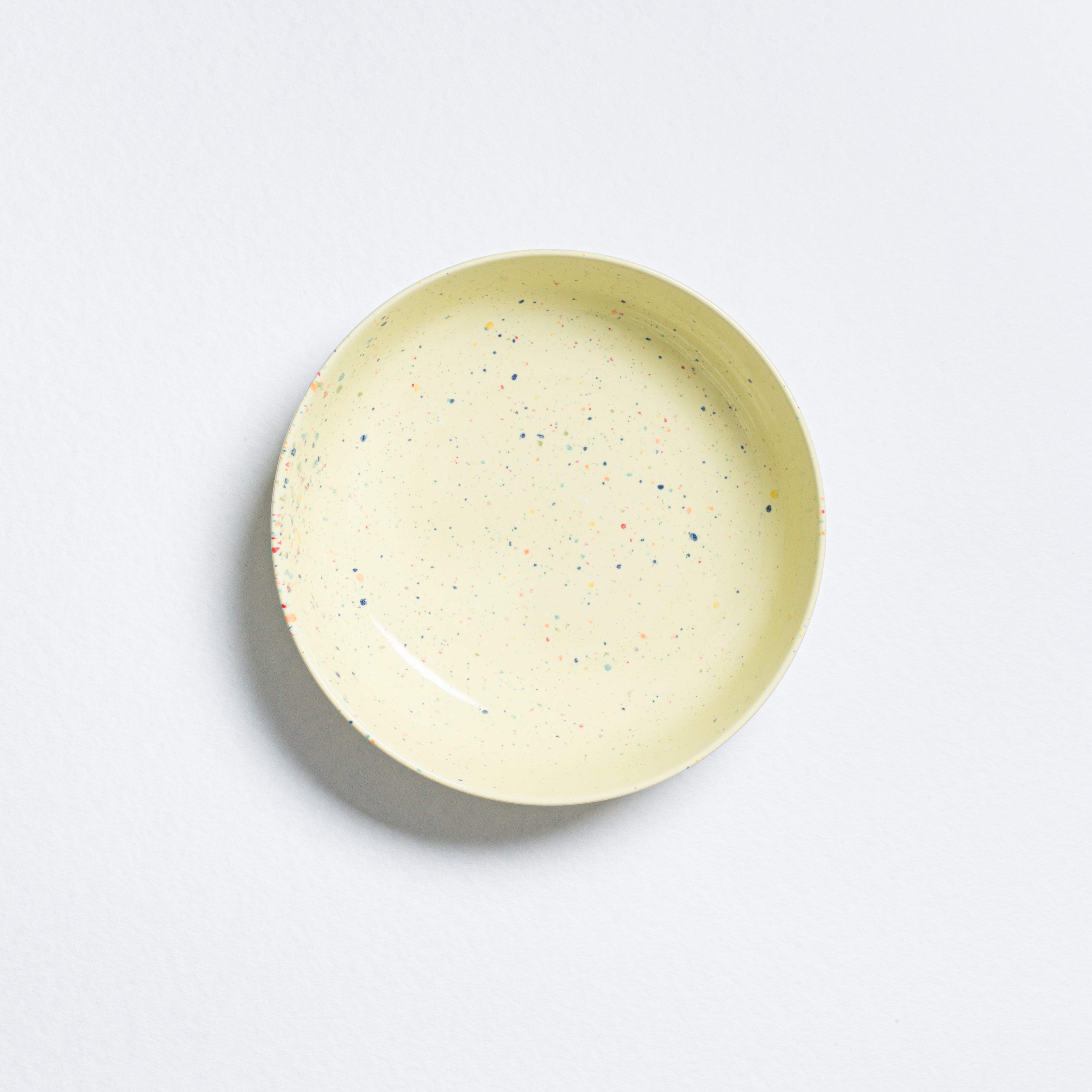 New Party Pasta Plate 21cm Yellow