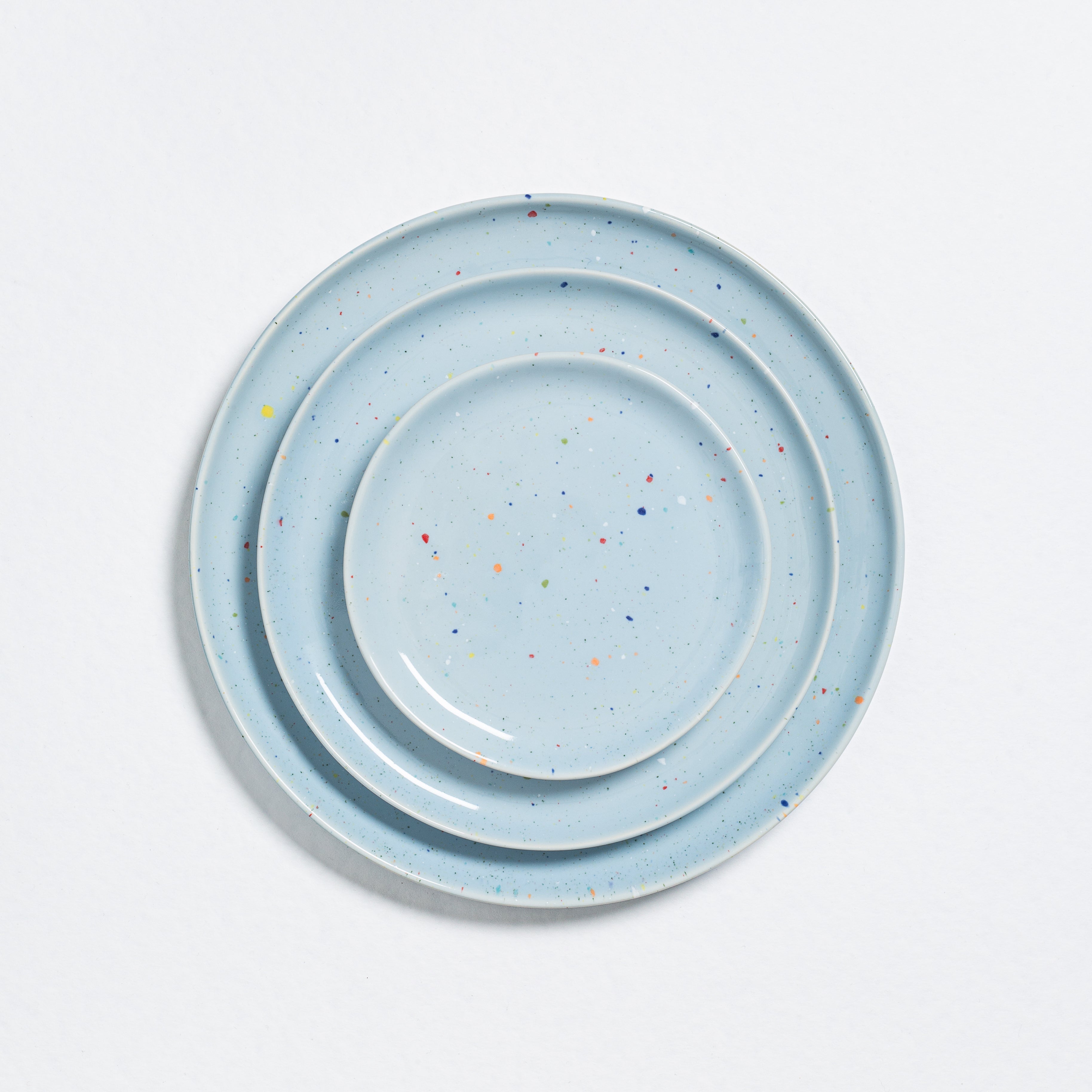 New Party Stoneware Set 30 Pieces Mix Color