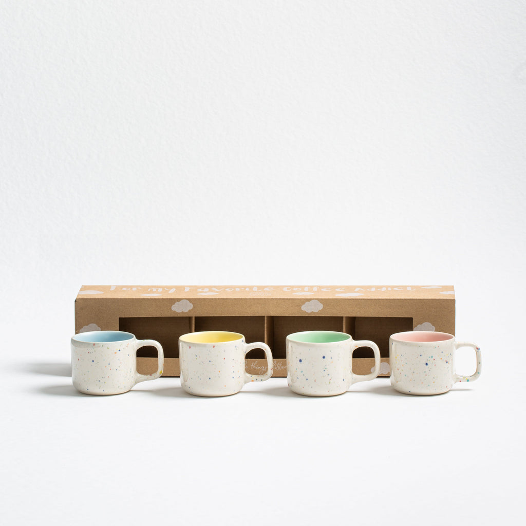 Breeze Party Out Mug 60ml Mix 4 Pieces Set
