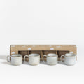 Terra Stoneware Mug 60ml 4 Pieces Set