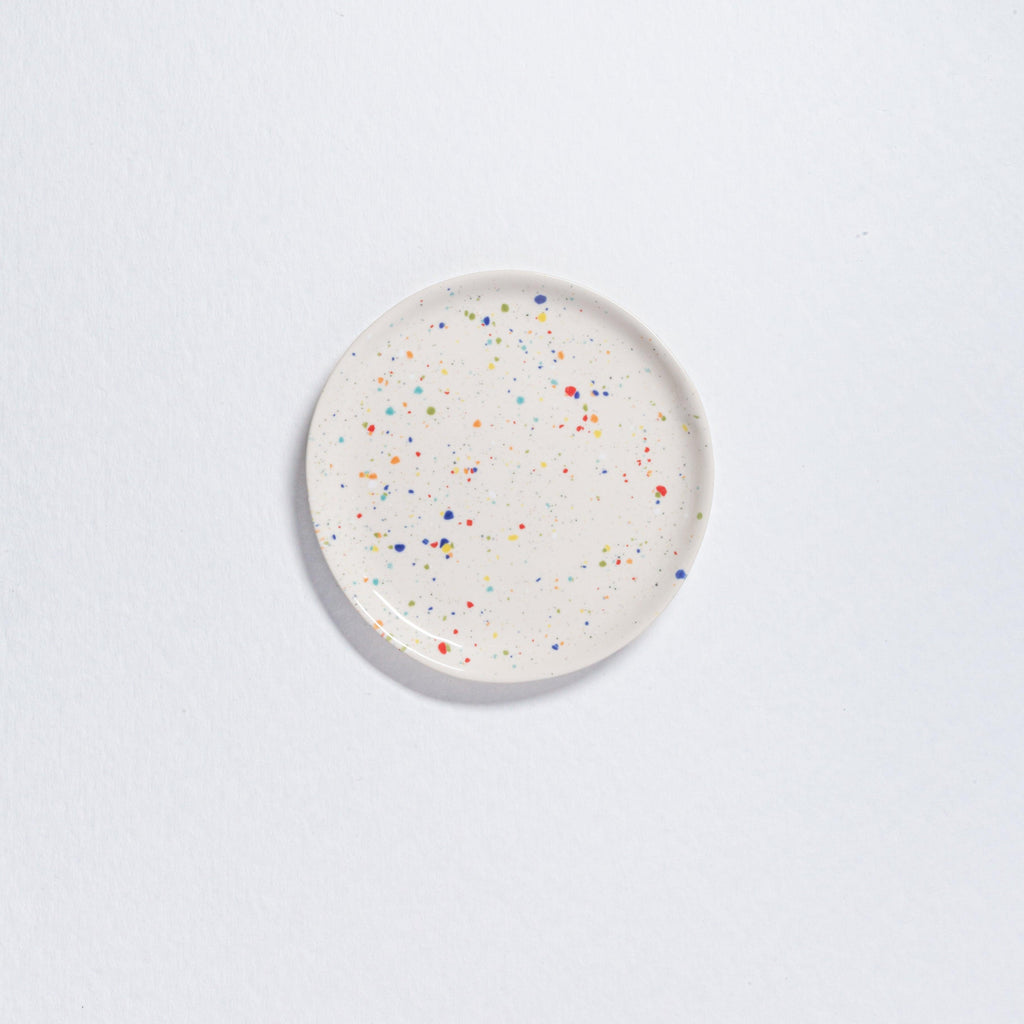 New Party Bread Plate 17cm White