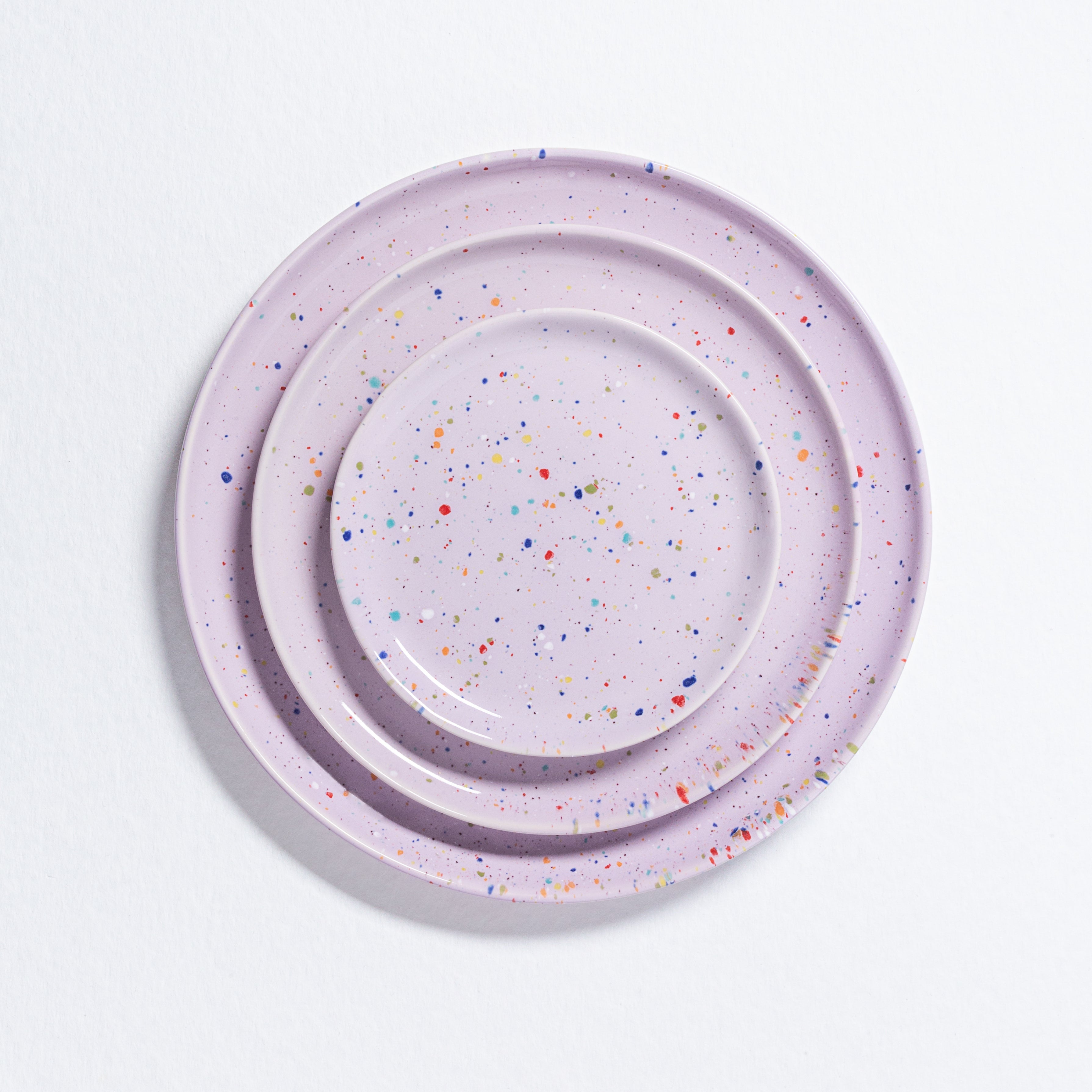 New Party Stoneware Set 30 Pieces Mix Color