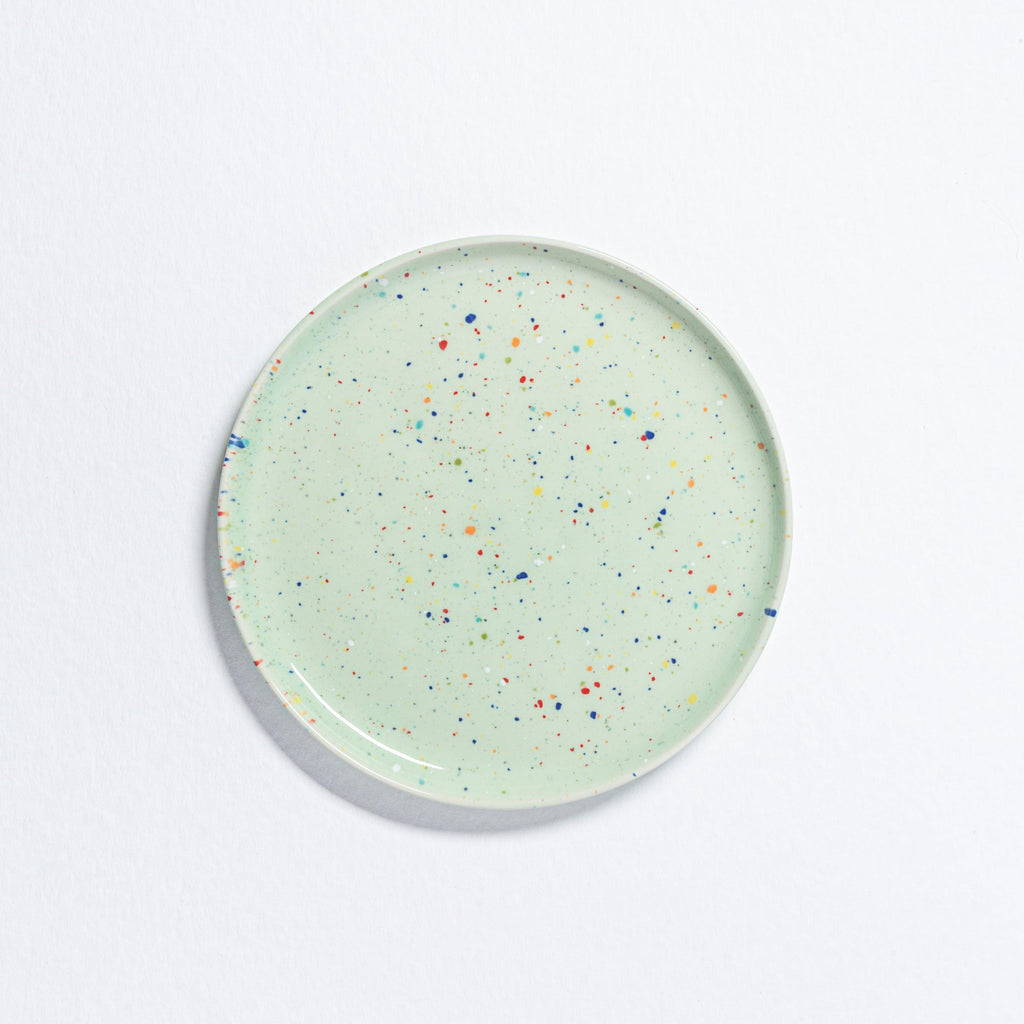 New Party Salad Plate 22cm Green - Egg Back Home