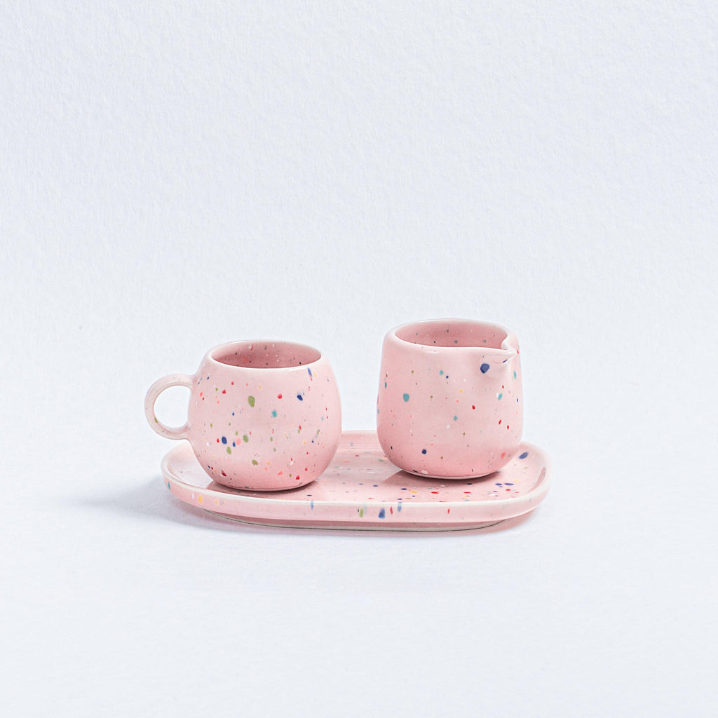 New Party Ball Mug 90ml Pink - Egg Back Home