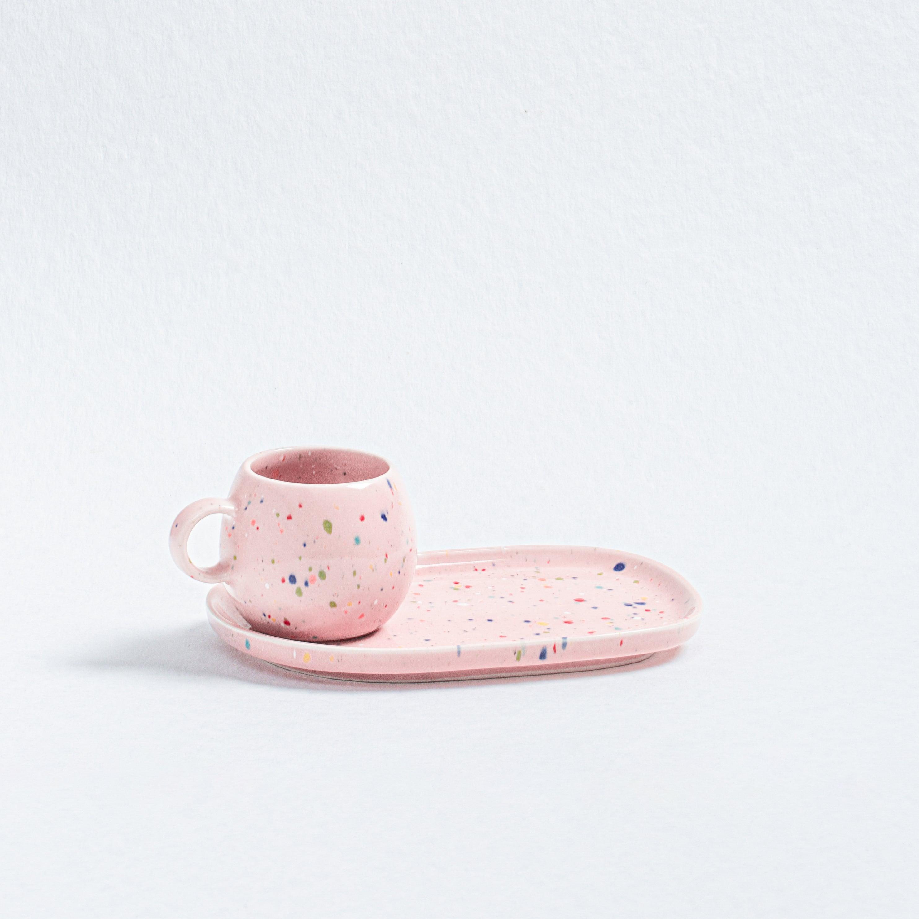 New Party Ball Mug 90ml Pink - Egg Back Home