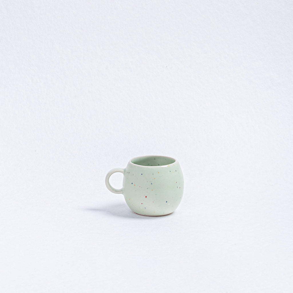 New Party Ball Mug 90ml Green - Egg Back Home