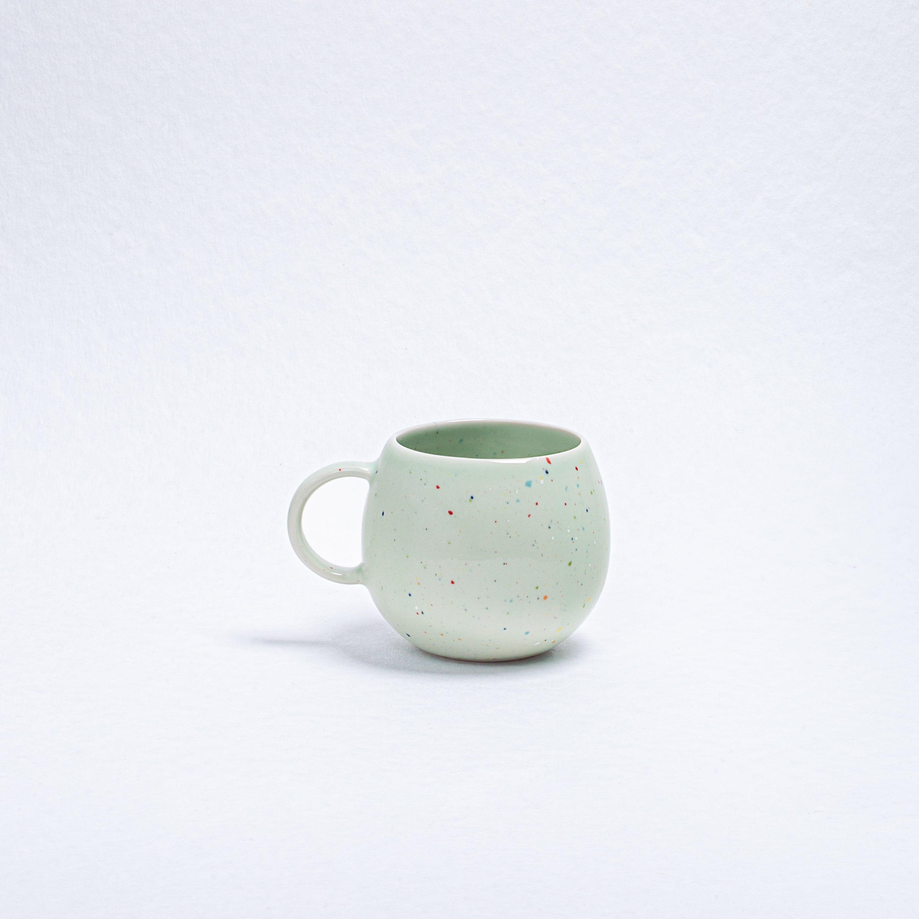 New Party Ball Mug 250ml Green - Egg Back Home