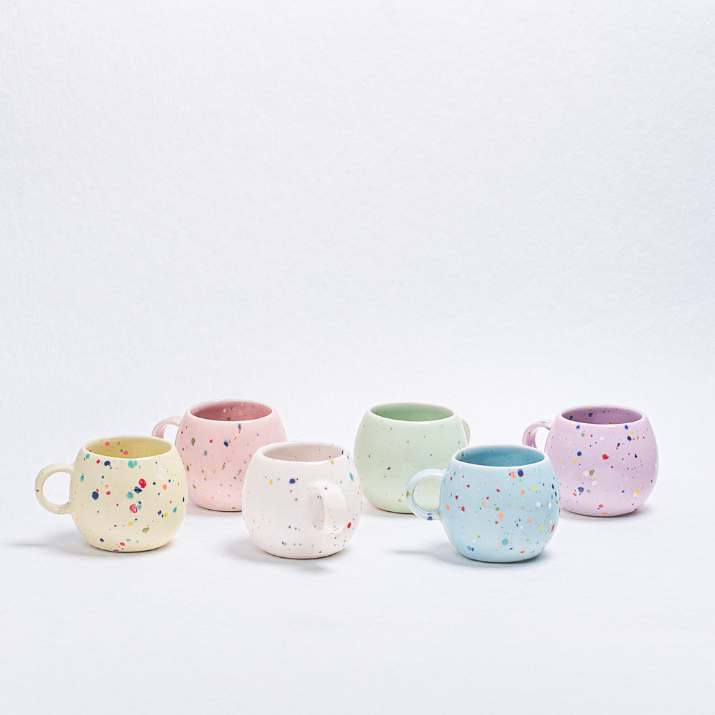 New Party Ball Mug 90ml Pink - Egg Back Home