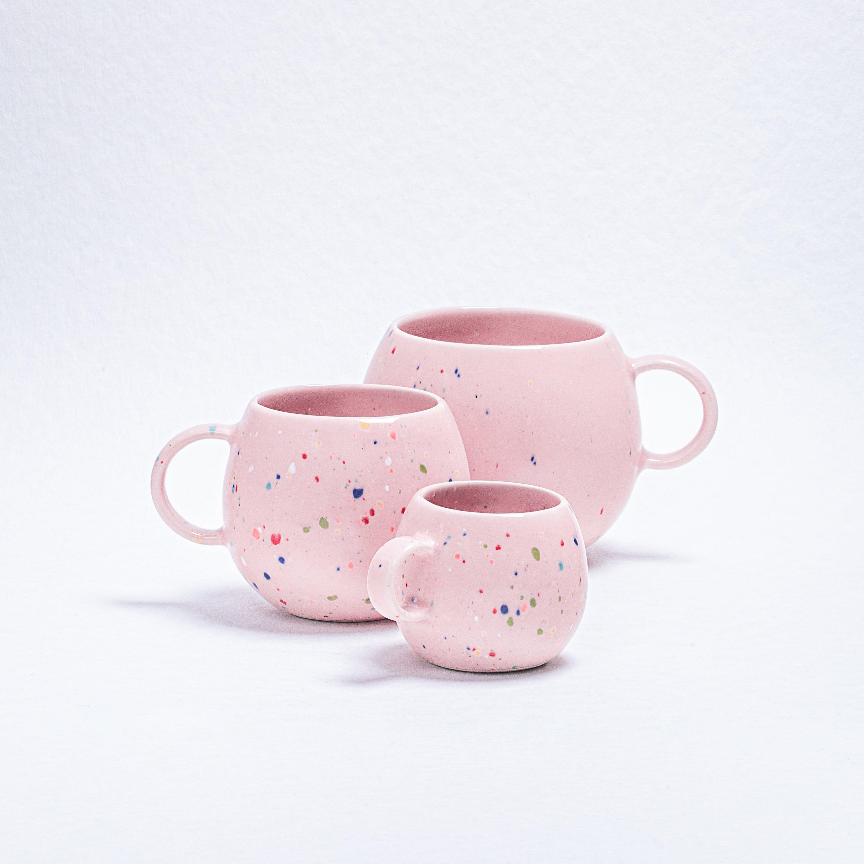 New Party Ball Mug 250ml Pink - Egg Back Home