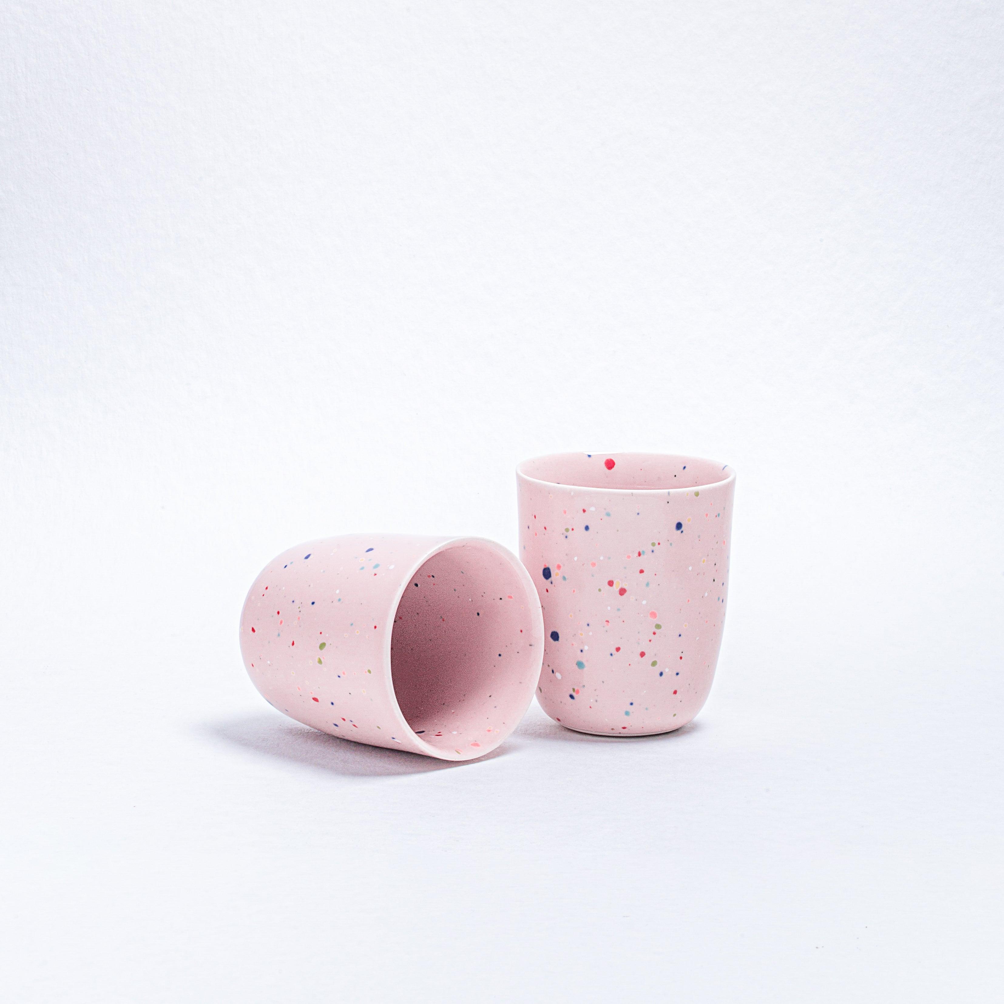 New Party Medium Cup 220ml Pink - Egg Back Home