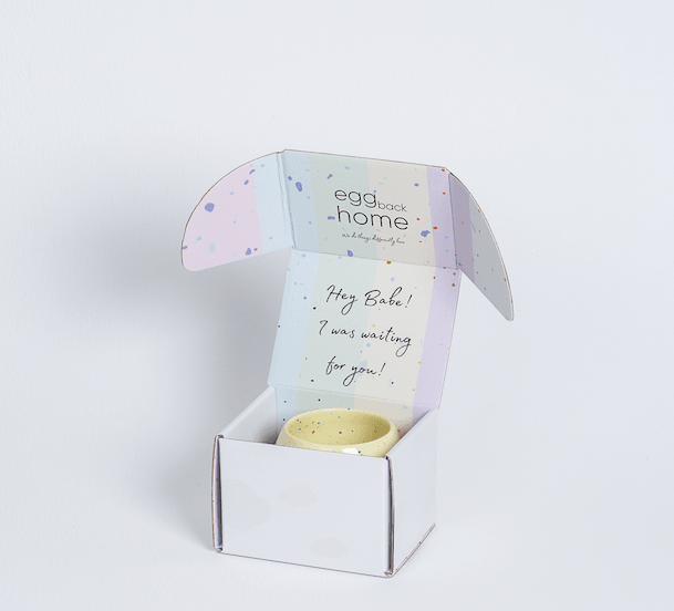 New Party Ball Mug 90ml Pink - Egg Back Home
