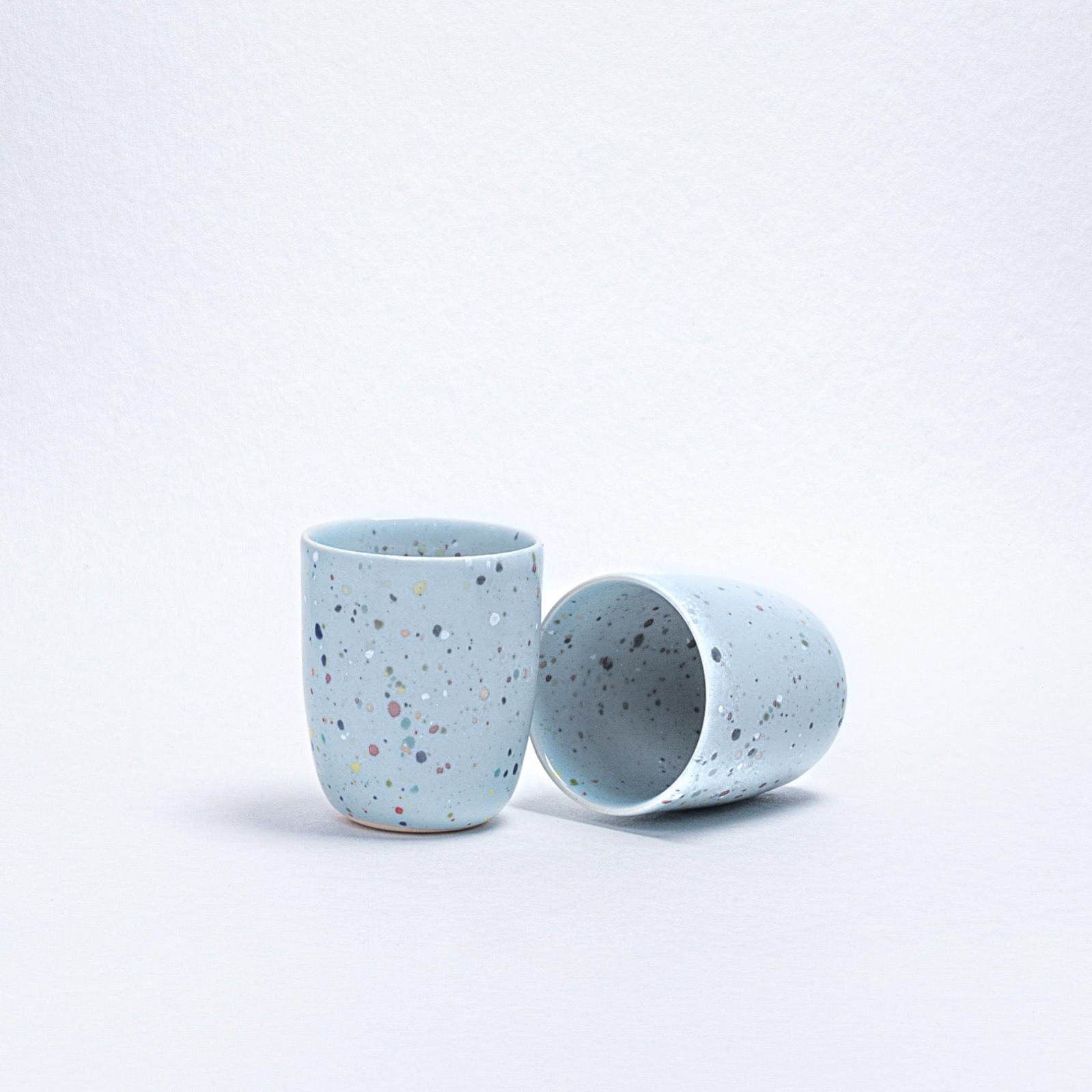New Party Medium Cup 220ml Soft Blue
